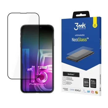 3mk NeoGlass aizsargstikls Apple iPhone 15 Plus