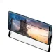 Sony Xperia 5 II AMORUS Tempered Glass Screen Protector | Ekrāna Aizsargstikls Melns Pilna Pārklājuma