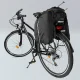 Wozinsky velosomas bagāžniekam 35l ar lietus pārsegu, melna