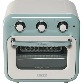 Karstā gaisa friteris un mini krāsns Ariete Vintage, 16 l, 1400 W, zils