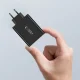 Tech-Protect NC100W-GAN tīkla lādētājs GaN 3x USB-C PD 100W / USB-A QC 3.0, melns