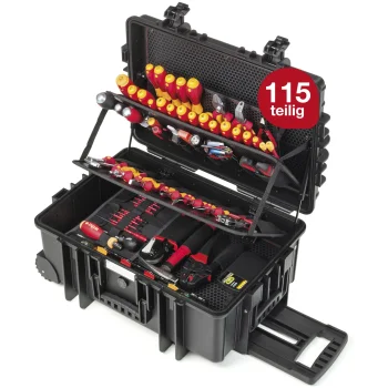 Wiha Electrician's Competence XXL II elektriķa instrumentu komplekts koferī, 115 gab.