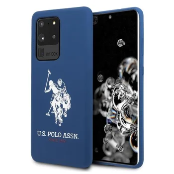 Samsung Galaxy S20 Ultra (SM-G988F) US Polo Silicone Collection Case Cover (USHCS69SLHRNV), Navy | Telefona Maciņš...
