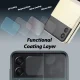 Samsung Galaxy Z Flip 4 (SM-F721) Whitestone 2x Tempered Glass for Rear Mini Display | Mini Displeja Aizsargstikls 2...
