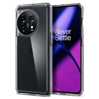 Oneplus 11 5G Spigen Ultra Hybrid Case Cover, Crystal Clear | Telefona Vāciņš Maciņš Maks Apvalks Bampers
