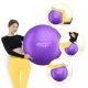 4FIZJO vingrošanas un rehabilitācijas bumba Reh Ball 85 cm ar pumpi, violeta