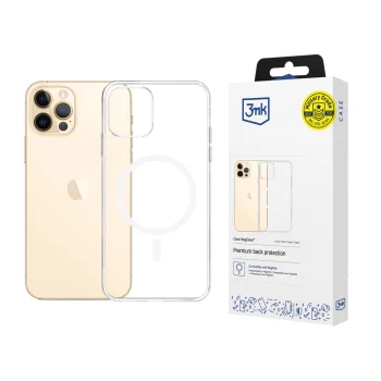 3Mk Protection Clear MagCase vāciņš Apple iPhone 12 Pro Max Caurspīdīgs
