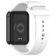 Telcon silikona siksniņa Mi Band 8 Pro / M8 Pro, balta