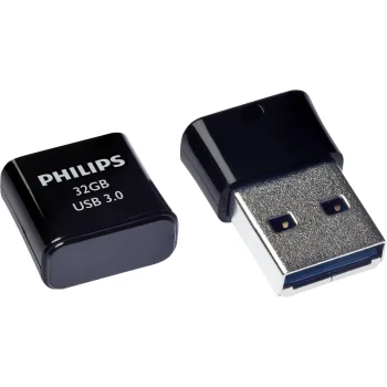 USB zibatmiņa Philips Pico Edition 32 GB USB 3.0, melna
