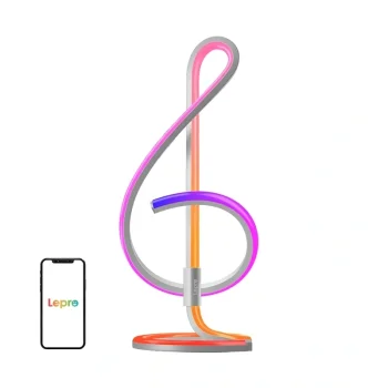 Viedā galda lampa Lepro TB2 RGBIC Wi-Fi Bluetooth