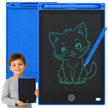 12" LCD zīmēšanas planšete ar irbuli, zila