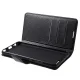 Huawei P10 2017 (VTR-L29) Litchi Texture Wallet Leather Mobile Phone Cover Case, Black | Vāks Maciņš Maks...