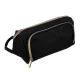 Divu Nodalījumu Skolas Penālis Maaleo 24502, Melns | Double Extendable Pencil Case