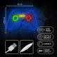LED neona gaisma Forever Light FPNE03X Gamepad, daudzkrāsains
