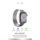 Puro Milanese nerūsējošā tērauda siksniņa Apple Watch 38 / 40 / 41 mm, sudraba