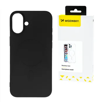 Liquid Silicone Case MagSafe silikona vāciņš Samsung Galaxy S25, melns