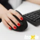 Ergonomiska bezvadu vertikālā pele Izoxis 26628, melna