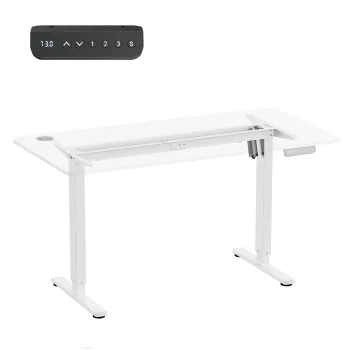 Ergo Office ER-400 elektriski regulējams galda rāmis, 80 kg, Balts