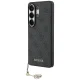 Guess 4G Classic Logo Charm MagSafe vāciņš Samsung Galaxy S26 Ultra, melns