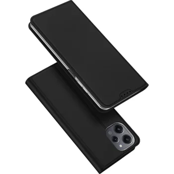 Xiaomi Redmi 12 / Poco M6 Pro 5G DUX DUCIS Magnetic Book Case Cover, Black | Telefona Vāciņš Maciņš Apvalks...