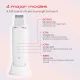 MAXGROOM M-169 ultraskaņas kavitācijas pīlinga ierīce ar LED gaismas terapiju, balta