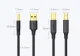 Ugreen USB-A uz USB-B 2.0 printera kabelis, 1.5m, melns