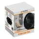Ruhhy 00025567 bezvadu galda ventilators ar klipsi, 1200mAh, melns