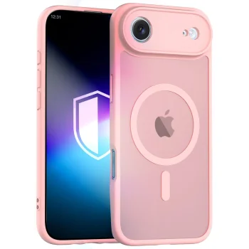 Telefona vāciņš 3mk Misty MagCase priekš iPhone Air, MagSafe, rozā