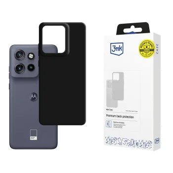 3Mk Protection Matt Case vāciņš Motorola Edge 50 Neo, Melns