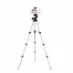 Statīvs telefonam, kamerai, fotoaparātam ar tālruņa turētāju, 35-105 cm | Camera Phone Tripod Stand with Phone...