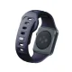 3mk silikona pulksteņa siksniņa priekš Apple Watch 42 / 44 / 45 / 49 mm, pelēka