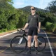 Rockbros 490025001 ROAD TO SKY velo zeķes 36-38 cm, melnas