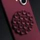 TFO Silicone Stick vāciņš priekš iPhone 15 Pro 6.1\", bordo