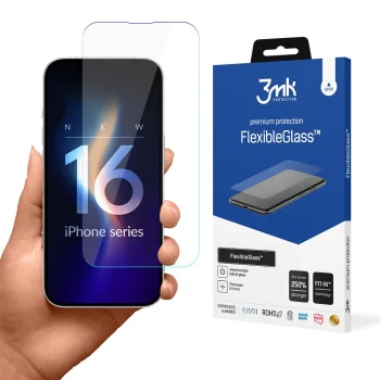 3Mk FlexibleGlass hibrīda aizsargstikls iPhone 16 Plus