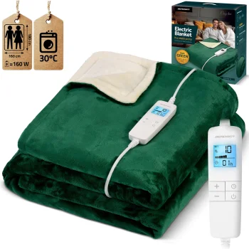 Elektriskā apsildāmā sega 180x160cm Berdsen BD-960 | Electric Blanket
