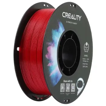 Creality CR-PETG 3D printera kvēldiegs 1.75 mm, 1 kg, sarkans