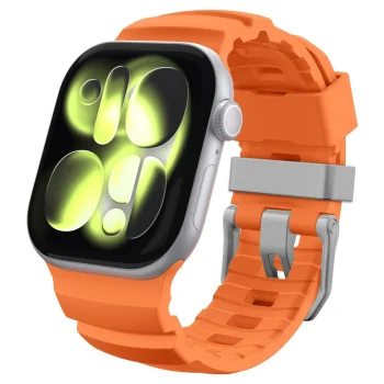 Spigen WBS2 siksniņa Apple Watch 44 / 45 / 46 / 49 mm, oranža