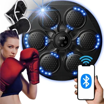 Elektroniskais boksa mērķis ar Bluetooth un cimdiem, USB
