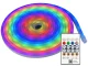 5m RGB LED Neona Lenta ar Bluetooth Lietotni, Pulti un USB