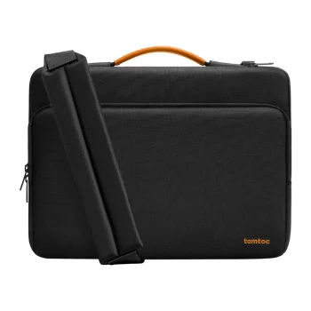 Tomtoc Defender-A40 pleca soma klēpjdatoram 16", melna