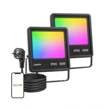 Lepro F1 50W RGB viedais LED prožektors