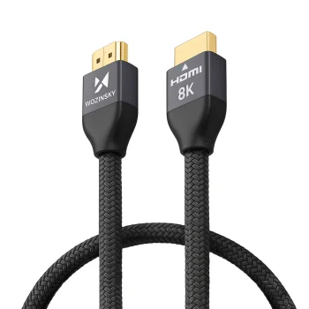 Wozinsky WHDMI-10 HDMI 2.1 kabelis 8K 60Hz 1m Sudraba