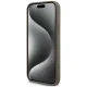 DKNY iPhone 15 Plus vāciņš Leather Monogram MagSafe, brūns