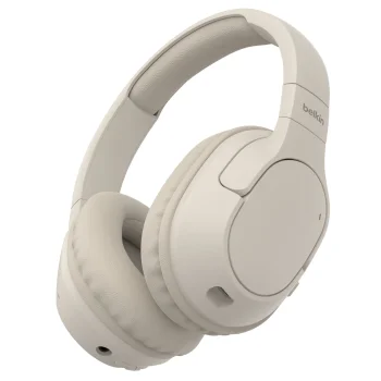 Belkin Soundform Surround bezvadu austiņas, smilškrāsas
