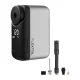 Flextail Tiny Bike Pump Pro portatīvais velosipēdu sūknis, pelēks