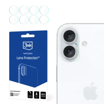 3Mk Protection Lens Protection™ kameras aizsargstikls iPhone 16 Plus
