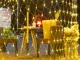 LED gaismas tīkls 100 LED 1x2m silti balts