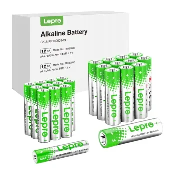 Sārma bateriju komplekts LEPRO AA / AAA 1.5V 24 gab. PR130003-24