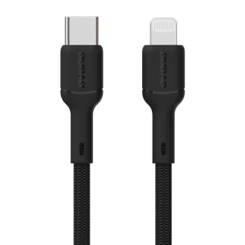 Dudao L9X 30W USB-C uz Lightning kabelis 2m, melns