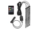 LED auto salona apgaismojums ar pulti (4 x 12 LED)